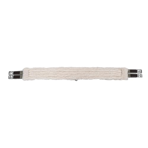 Fleece Padded Horse Girth 32" to 56" - color: Brown, size: 54"