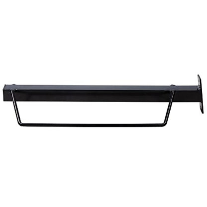 EASY-UP Single Mount Saddle Rack | Universal Design | Durable & Safe Storage | Black Coating | Easy to Mount | Additional Storage Compatible