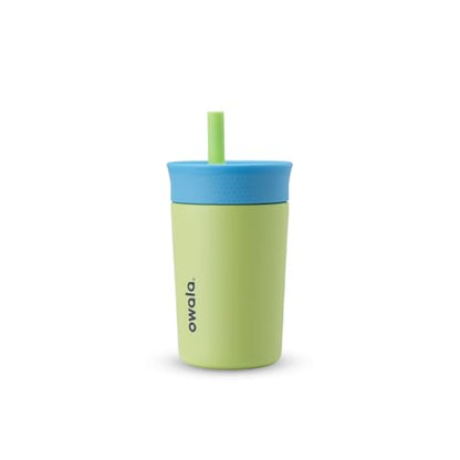 Owala Tumbler Kids Stainless Steel Water Bottle 12 oz Turtley Awesome - color: Turtley Awesome, size: 12 Ounces