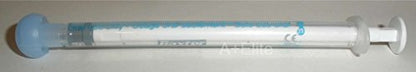 BAXA ExactaMed Oral Liquid Medication Syringe 1cc/1mL 4/PK Clear Medicine Dose Dispenser with Cap Exacta-Med Baxter Comar Latex Free