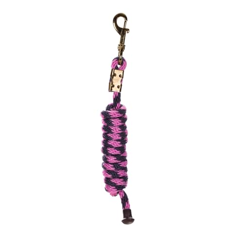 Equinavia Stella 8' Lead Rope with Snap Buckle - Navy/Bright Pink - One Size - color: Navy/Bright Pink