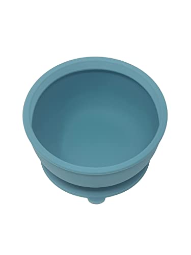 | Silicone Assist Plate and Assist Bowl Combo Pack for Toddler and Baby | Suction Bowl and Plate| Baby-Led Feeding (Citadel) - color: Citadel