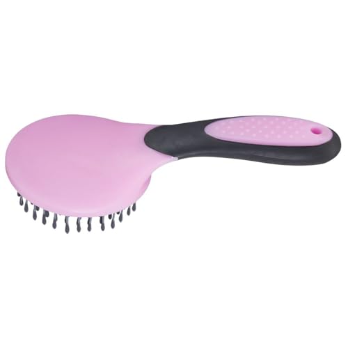 Tough1 Great Grips Mane & Tail Brush - Pink