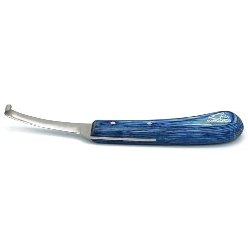 Equine Care Right-Handed Narrow Farrier Hoof Knife, Horses, Ponies, Minis - style: Right-Handed