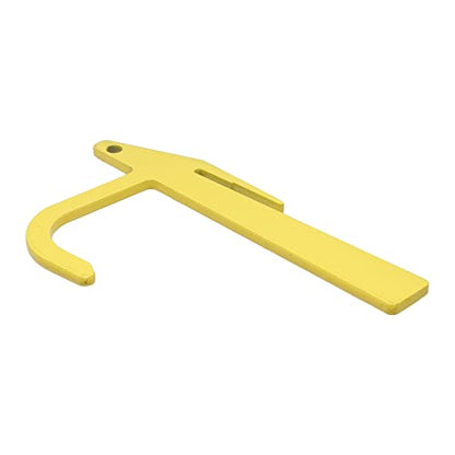 Chain Link Fence Metal Banana Clip Fabric Stretching and Tensioning Tool (Pack of 5)- Made in The USA