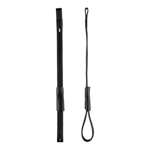 Horze Dressage Soft Stirrup Leathers with Genuine Leather and Nylon Core (Pair)