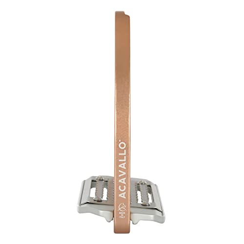 Acavallo Arco Evolution Alupro Stirrups, One Size - color: Rose Gold