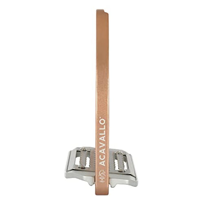 Acavallo Arco Evolution Alupro Stirrups, One Size - color: Rose Gold