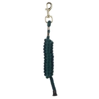 Equinavia Stella 8' Lead Rope with Snap Buckle - Hunter Green - One Size - color: Hunter Green