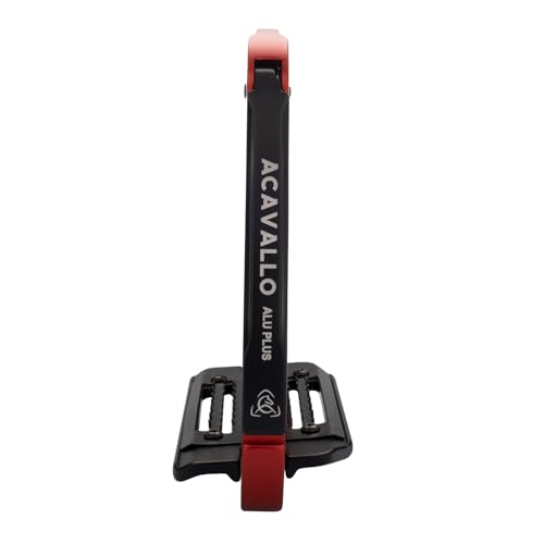 Acavallo Arena Aluplus 2.0 Stirrups - color: Crimson Red
