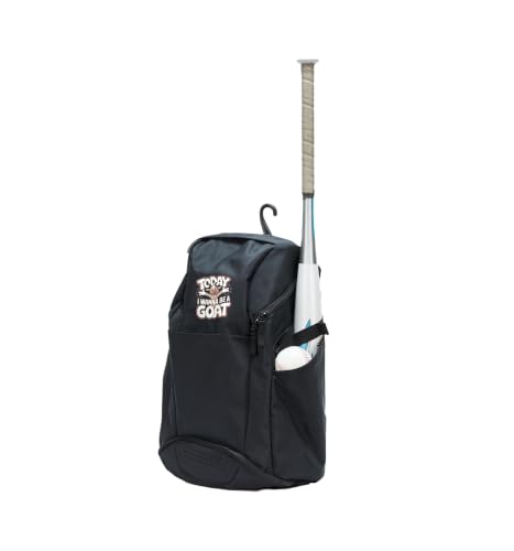 Today I Wanna Be a Goat Funny Cartoon Humor Farm Animal Sport Backpack
