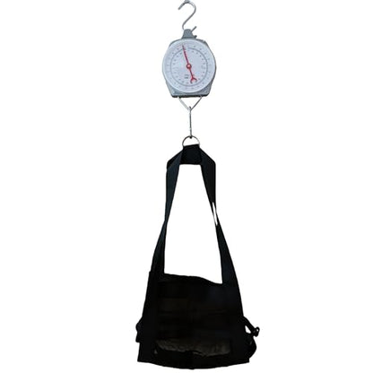 440lb Hanging Scale with Calf Sling – 2-in-1 Animal Weighing Kit, Livestock