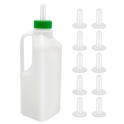1 Pcs Lamb Calf Goat Feeding Bottle, 850ML Lamb Nursing Goat Calf Milk Water Bottle Piglet Feeding Sheep Milk Bottle for Livestock Farm Animals