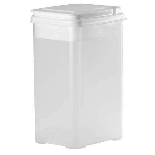 Buddeez Flour and Sugar Container - 3.25 Quart All Purpose Kitchen Organization and Storage Unit, Large Food Storage Container For Kitchen and Organizing Your Pantry (with Scoop)