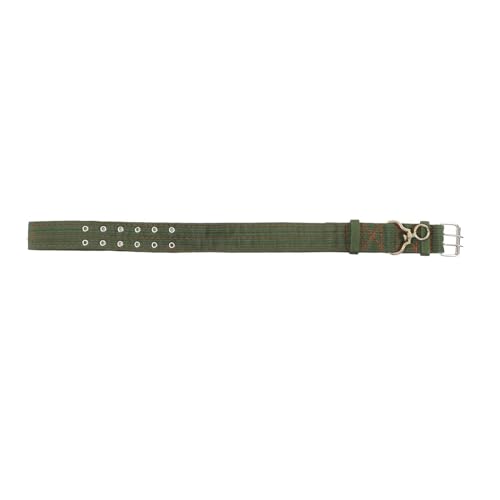 Sheep Collar, Non-Slip Nylon Adjustable Goat Collar Livestock Neck Strap for Farm Ranch Calf Goat Cow Horse Sheep Small Animal Accessories, Total Length 30in (L) - size: L