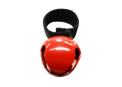 Steel Dog Collar Bell (Bear Bell) - color: Red