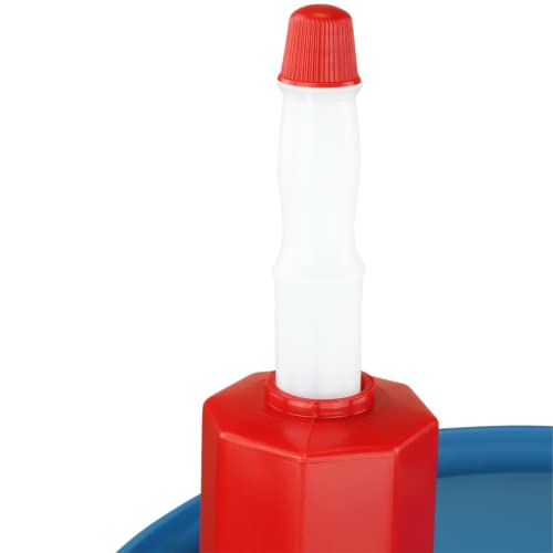 Zeeline By Milton ZE369W, Siphon Drum Pump, Manual Siphon pump with flexible 48” hose,7 Gallons Per Minute, Transfer Liquids from 55Gallon Drums or Smaller, Def Drum Pump,(Polyethylene/Polypropylene)