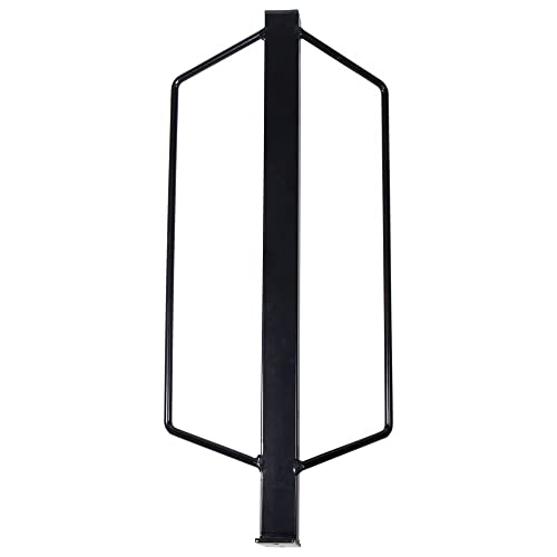 EASY-UP Single Mount Saddle Rack | Universal Design | Durable & Safe Storage | Black Coating | Easy to Mount | Additional Storage Compatible