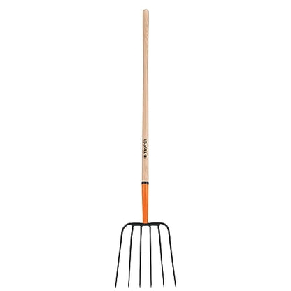 TRUPER BPJ-6 6-Tine Manure Fork 13" (33cm)