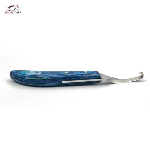 Equine Care Left-Handed Farrier Double Edge Hoof Knife, Horses, Livestock