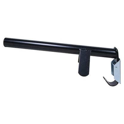 EASY-UP Collapsible English Horse Saddle Rack | Mount on Stall Fronts, Trailers or Tack Rooms | No Tilting | Bar Length of 17-½” | Built in Bridle or Tack Hook