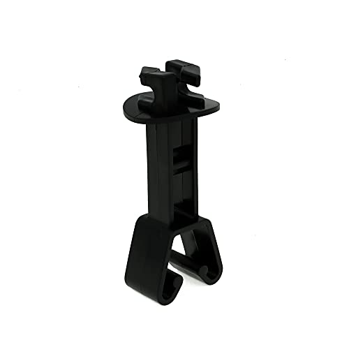 50 Pcs Insulators for Electric Fence Wire, U Post Extended, Black