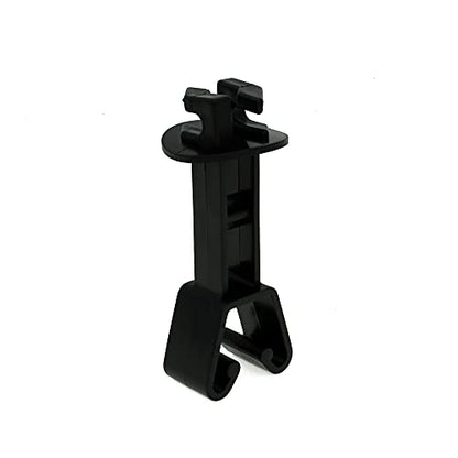 50 Pcs Insulators for Electric Fence Wire, U Post Extended, Black