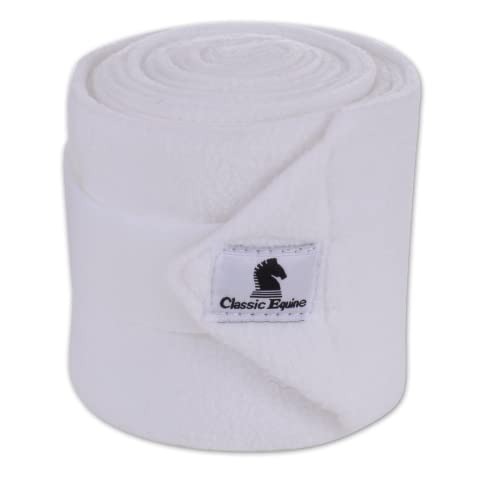 Classic Equine Polo Wraps White