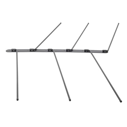 Wall Mounted Saddle Blanket Rack 2 Pack – 180° Swivel Rods for Easy Access, 5.51in Spacing for Airflow – Rust Resistant Carbon Steel, Holds Blankets, Backpacks, Towels – Home, Stable, Garage Storage
