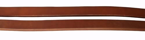 Horse 7' 4" x 5/8" Horse Western Harness Leather Tie End Split Reins 66RT15