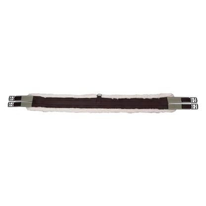 Fleece Padded Horse Girth 32" to 56" - color: Brown, size: 54"