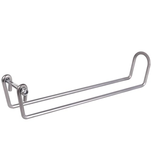 Over Throw Wire Arm Top Gate Latch Chain Link,13.5" Long | Over Wire Arm Throw Over Latch Fits for Double Drive Chain Link Gates With 1-1/8" Or 1-3/8" OD Round Tube Residential Frames