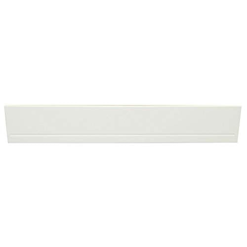 RRD Amish Made Quilt Hangers with Display Shelf Rustic Wall Hangers for Twin to King Blankets (Brown Maple Wood, White Paint, 60' L) - color: Brown Maple Wood, White Paint, size: 7"D x 60"L