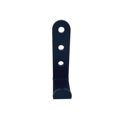4 Pcs Heavy Duty Steel Wall J Hooks for Hanging,Garage Storage Utility Hooks Garden Tool Organizer, Wall Mount Hooks, Small U Hooks,Black (M) - size: Medium