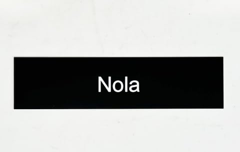 Comfort House Horse Stall Name Plate # J0062
