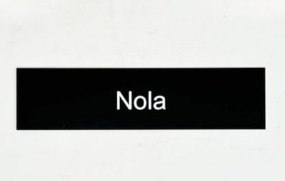 Comfort House Horse Stall Name Plate # J0062