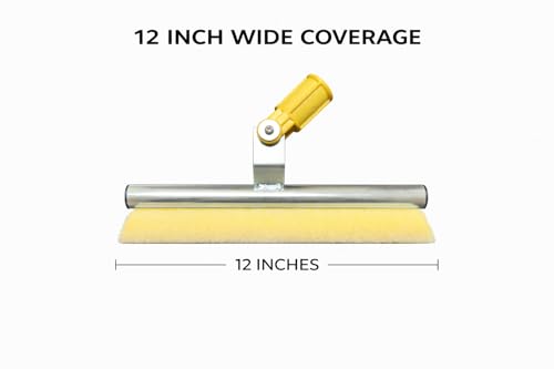 12 Inch Lightweight T-Bar Applicator Handle with 1 Sleeve Included (12 Inch) - size: 12 Inch
