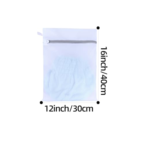Mesh Laundry Bags, Mesh Wash Bags, Durable Mesh Structure with Strong Zipper, Suitable for Underwear, Delicate Clothes, Pants, Shoes, Socks Washing (Small Fine Mesh, Small 12 * 16inch*4pcs) - size: Small 12*16in*4pcs