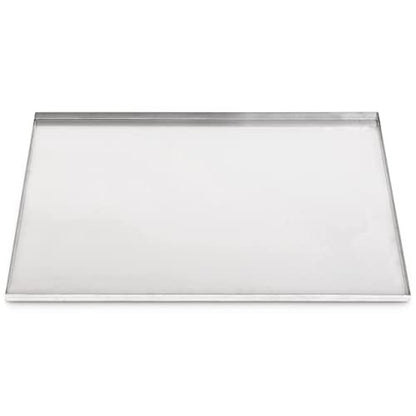Metal Dog Crate & Kennel Replacement Tray/Pan, Galvanized, 29.5x20.5 in | Chew-proof, crack-proof, rust-resistant. Fits Most Standard 30 in Crates. - color: Galvanized, size: 29.5"L x 20.5"W x 1.0"H