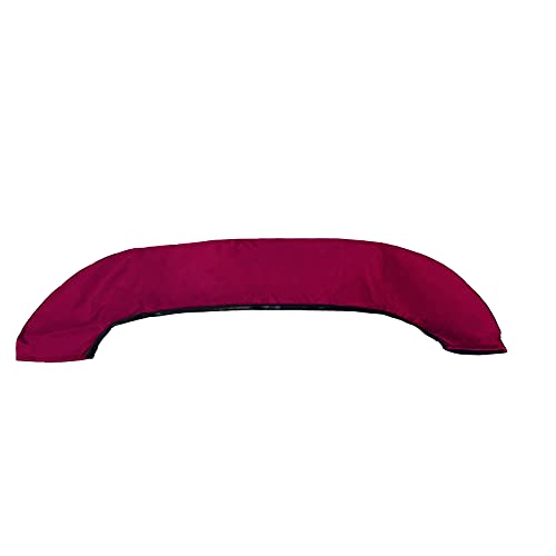 SavvyCraft Boat Bimini Top Cover Storage Boot, Burgundy 61"-66" W | Stern Light Cutout, UV & Fade Resistant, Waterproof, All-Weather Protection, Round & Square Frame Fit, Zipper Closure - color: Burgundy, size: 61"-66" W