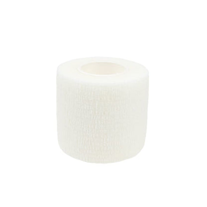 Self Adhesive Bandage Wrap Animal Cohesive Bandage Self Adherent Wrap First Aid Tape for Dogs Cats Horses Birds & Wrist Healing Ankle Sprain (2 Inch White 12 Rolls) - color: 2 Inch White 12 Rolls