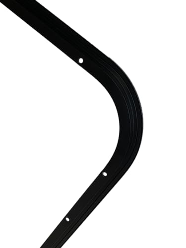 ProCamp RV Window 48x22 | Horizontal Slider, Screen & Trim Ring