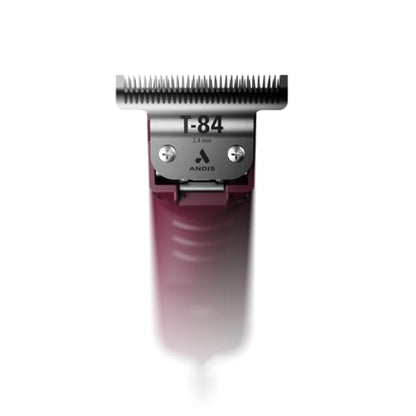 Andis 23330 AGC Super 2-Speed Horse Clipper, Includes T-84 Blade, Burgundy | Cool & quiet running, extra-wide detachable blade, professional horse & pet grooming clipper