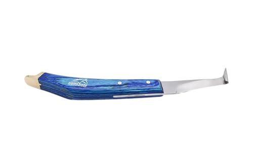 Equine Care Hoof Pick Knife, Left-Handed, 2-in-1 Farrier Tool for Horses