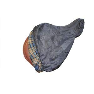 Centaur Waterproof Fleece Lined Saddle Cover (Navy Blue)