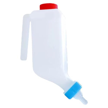Lamb Feeding Bottle Clear Scale Milk Feeder Drinking Nipple