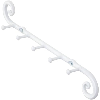 RTZEN Farmhouse Small Key Holder for Wall, Wrought Iron Wall Mount Rack - style: Classic - W