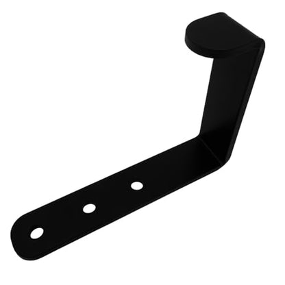 4 Pcs Black Heavy Duty Metal j Hooks for Hanging 280 lbs, Wall Mount Hook for Hanging Garage Storage Home Office Gym Sports Equipment, Tool Organization,Small U Hooks (XL) - size: X-Large