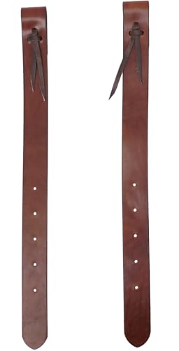 Jeereal Western Saddle Rear Flank Billet, Leather Replacement Strap