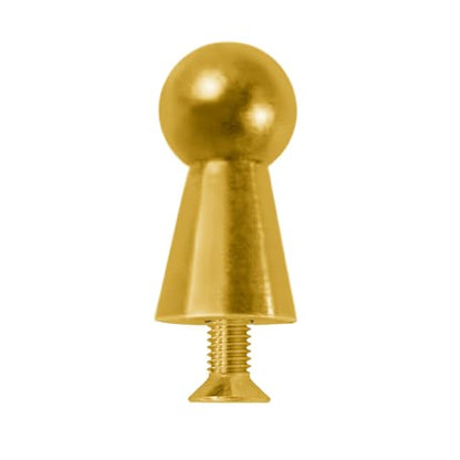 Myya DIY Belt Buckle Screws Hook Replacement for Repair Belts Handbag Accessories - color: Gold